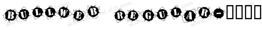 BullWeb Regular字体转换